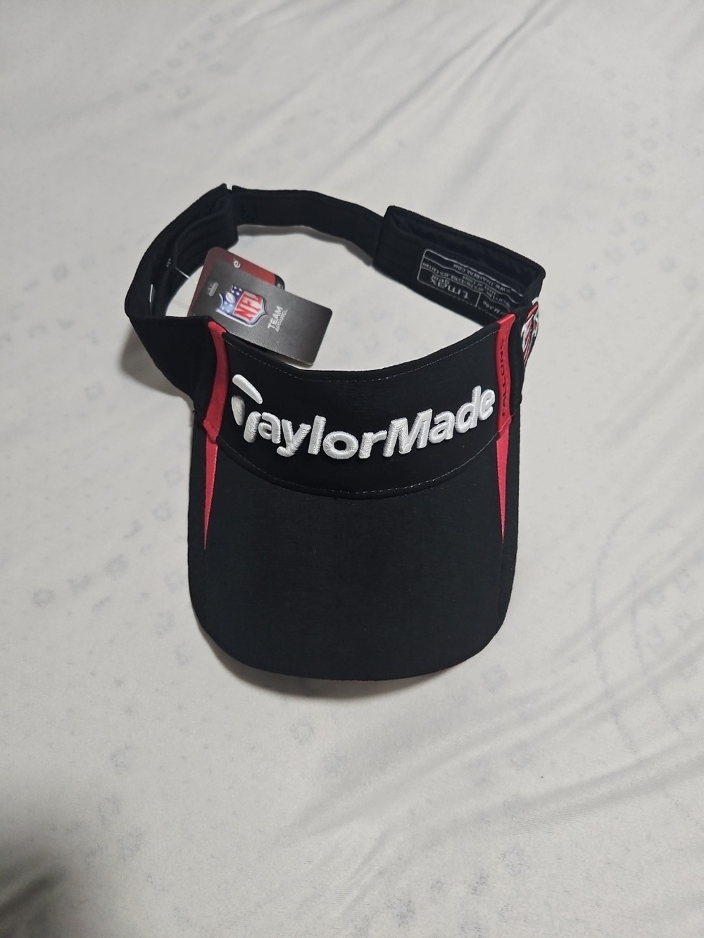 TaylorMade NFL Atlanta Falcons Black Visor